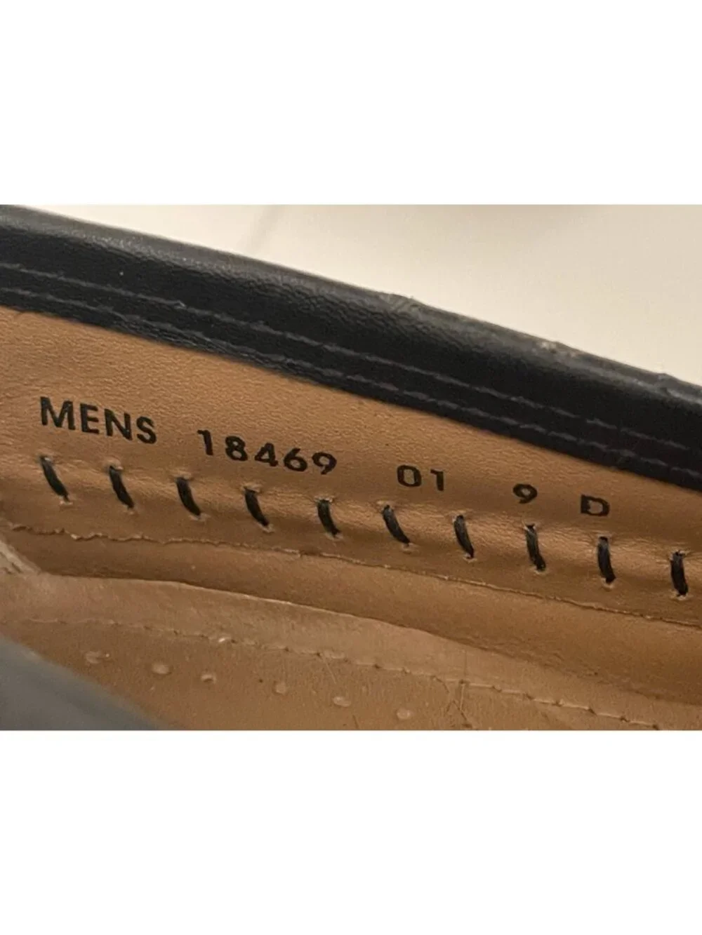 Florsheim‎ Pisa Moc Toe Black Leather Loafer Men's 9D Preppy Old Money Academia